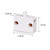 6Pcs On Off Door Switch for Closet Light Black Normally When Opens Cabinet Electrical Lamp Switches for Closet Pantry Cabinet Door lkelyonewy