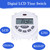 24V DC/AC Timer Switch Programmable Digital Heavy Duty Electrical Timer Switch LCD Display Electronic Timer Switch