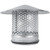 Vent Systems 5" Inch Chimney Cap – Round Galvanized Steel Exhaust Vent Cover with Rubber Gasket – Weather-proof Roof Flue Cap for Fireplace, Furnace, Dryer Vent, Flue Pipe – Outdoor HVAC Ventilation