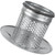 Vent Systems 5" Inch Chimney Cap – Round Galvanized Steel Exhaust Vent Cover with Rubber Gasket – Weather-proof Roof Flue Cap for Fireplace, Furnace, Dryer Vent, Flue Pipe – Outdoor HVAC Ventilation