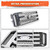 ECOTRIC Grille Assembly Compatible with 2005-2007 SuperDuty F250 F350 F450