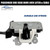 Left Rear Door Lock Latch & Cable for 1999-2007 F250 F350 F450 Super Duty