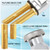 LukLoy Shampoo Bowl Vacuum Breaker Kit For Shampoo Bowl Faucet, Salon Sink Parts, Shampoo Bowl Faucet Kit (Vacuum Breaker Kit)