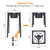 Camplux Propane Burner 130,000 BTU, Single Gas Burners, Outdoor Stove for Home Brewing, Turkey Fry, Maple Syrup Prep