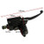 RCRBT Right Hand Front Brake Master Cylinder Lever for 7/8 Inch 22mm Handlebar, Universal Hydraulic Brake Pump for ATV Dirt Bike Scooter Go Kart, 12.7mm Bore, M10 x 1.25 Banjo, Black