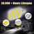 BRISHINE 10PCS 921 Interior LED Light Bulbs for RV, Super Bright 36-SMD Warm White T10 922 912 194 LED Bulbs Replacement for Camper Trailer Motorhome Indoor Ceiling Dome Lights(12V DC)