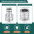 Quick Connect Hose Fittings，2026 upgraded version Garden Hose Quick Disconnect Set， Universal Fit 3/4 Inch GHT Stainless Steel, Water Hose Connector，Quick Release Hose Connector，3 Pack，