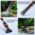 Mildhug Fish Tank Cleaner - Electric Aquarium Vacuum Gravel Cleaner, Electric Fish Tank Cleaning Tools, Adjustable Water Flow Aquarium Cleaner Kit