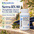 Biomedic Labs Serra-RX 80 Serrapeptase, 80,000 SPU, 90 Capsules