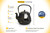 Toptier Tea Kettle for Stove Top, Cast Iron Teapot Stovetop Safe with Infusers for Loose Tea, 54 oz, Black