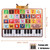 Bluejay Baby Piano Mat, Musical Keyboard Learning Toys with 26 Letters, Electronic Music Animal Touch Play Mat Toddler Toys Gifts for Boys and Girls 1 2 3 Year Old