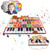 Bluejay Baby Piano Mat, Musical Keyboard Learning Toys with 26 Letters, Electronic Music Animal Touch Play Mat Toddler Toys Gifts for Boys and Girls 1 2 3 Year Old