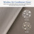 BOLTLINK Window Air Conditioner Cover Waterproof, 25.5x21x17 inch