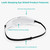 Lasik Sleeping Eye Shield Goggles- Comfortable Protective Eye Mask Glasses for Lasik Aftercare.