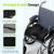 AUVON Anti-Slip Wheelchair Cushions with Front High Rear Low & Hump Design, Ergonomic Seat Cushion to Optimize Sitting Posture, Chair Cushions Relieve Sciatica, Back, Pressure Sore & Ulcer Pain
