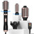 Terviiix 4-in-1 Hot Air Brush, 1000W Styler with 2 Rotating Round Brushes