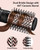 Terviiix 4-in-1 Hot Air Brush, 1000W Styler with 2 Rotating Round Brushes