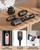 Terviiix 4-in-1 Hot Air Brush, 1000W Styler with 2 Rotating Round Brushes