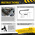 ZWPARTS Bimini Soft Top Compatible with for Jeep CJ5 1955-1975