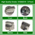 (5 Pack) 318282310 Gas Stove Burner Knob Compatible with Frigidaire Kenmore