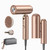 Dreame Pocket Pro Hair Dryer, Dual Voltage Travel Blow Dryer with Diffuser, 1300W Professional HighSpeed Ionic Hair Blower, Fast Drying, Low Noise, Lightweight, No Heat Damage, Global Travel 120V/240V