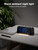 ROCAM Projection Alarm Clock with 180° Ceiling Projector & Digital Display