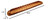 Ironwood Gourmet Avignon French Bread Miter, Acacia Wood, 1.75 x 4.75 x 29.25 inches