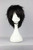 COSPLAZA Short Black Spiky Fluffy Heat Resistant Synthetic Emo Cosplay Wig