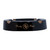 Rocky Patel Ceramic Black Cigar Ashtray – Heavy-Duty Round Design with 4 Gold Cigar Rests – Premium Tabletop Ashtray for Home, Lounge & Outdoor Use