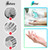 Cotton Gloves for Dry Hands, Paxcoo 20 Pairs Large White Cotton Gloves for Cosmetic Moisturizing and Inspection