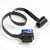 bbfly-A9 OBD II OBD2 16Pin Splitter Extension Cable Adapter (2FT/60CM)