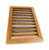 Miller Shingle Rectangle Clear Cedar Vent, Flush Mount - 12 inch x 18 inch