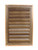 Miller Shingle Rectangle Clear Cedar Vent, Flush Mount - 12 inch x 18 inch