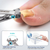 "Toenail Clippers for Seniors Thick Toenails - Wide Jaw Opening Large Toe Nail Cl Style: 6Pcs Toenail Clippers"