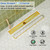 Neodrain 24-Inch Gold Linear Shower Drain Tile-in Cover Hidden Linear Drain