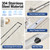 Neodrain 30-Inch Linear Shower Drain-Brushed,with Tile Insert Grate