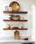 32-Pack 10 inch Floating Shelf Brackets, Hidden Shelf Bracket for Wood