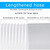 SunDiao Portable Air Conditioner Hose, Portable Exhaust Vent Hose with 5.9 Inch Diameter, Anti-Clockwise Thread, 90 Inch Length