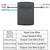 QIACHIP Small Size Ceiling Fan Light Wireless Remote Control Receiver Kit
