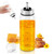 Honey Dispenser No Drip, 10 OZ Glass Syrup Bottle with Scale