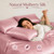Silk Pillow Cases with Zipper,Soft Body Pillow Case,Pink,20" X 54",1pc