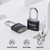 Puroma 4 Keyed Padlock 6 Keys Alike 1.8" School Gym Locker Lock Gate 40mm