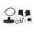 CHICIRIS Truck Cap Twist Handle Kit Enhanced Security Manual Unlocking 2 Keys for LEER Truck Caps 100XQ 100XL 100XR TSC700