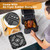 GWYSY Air Fryer Accessories for Ninja AF141 Air Fryer Pro 4 in 1 AF142 Air Fry Max 5 in 1 5 QT, 8.43''×8.43'' Air Fryer Replacement Parts Grill Crisper Plate Grill Pan Tray Rack, Dishwasher Safe
