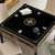 JUFORHQC Mahjong Mat, Non-Slip Noise Reducing Game Mat, 31.5 Inch Mahjong Table Mat,Mahjong Mat with Cloth Bag and Carton Storage,Suitable for Mahjong, Dominoes, Solitaire and Other Games. (Black)