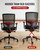 HOLKIE Gaming Chair Wheels Red Core Silent Roller Blade Casters