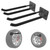 WALMANN Garage Hooks, Heavy Duty 12-inch Wall Hooks for Hanging, 2-Pack