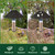 2-in-1Pole Mount & Hanging Metal Squirrel Baffle for Bird Feeder