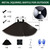2-in-1Pole Mount & Hanging Metal Squirrel Baffle for Bird Feeder
