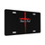 MAZACUIR Jesus License Plate Cross, Front License Plate for Women 6"X12"
